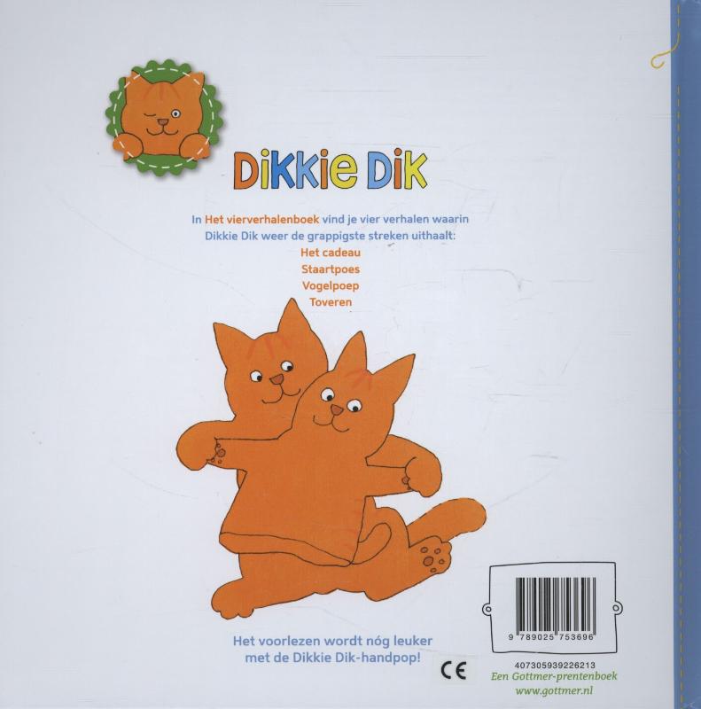 Achterkant van Het vierverhalenboek