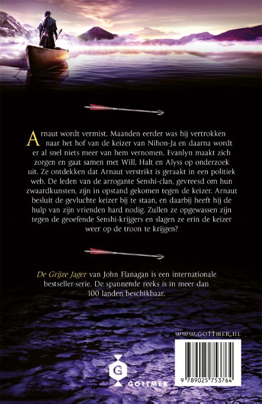 Achterkant van De keizer van Nihon-Ja