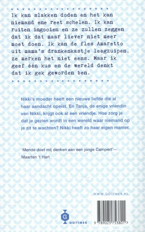 Achterkant van Blauw