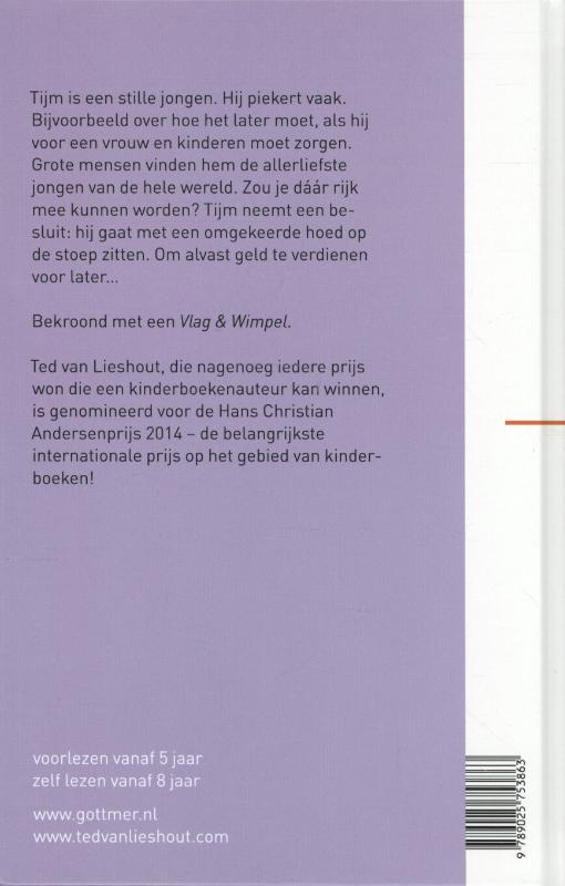 Achterkant van De allerliefste jongen van de hele wereld