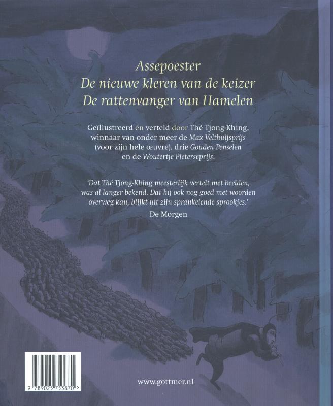 Achterkant van De kleine sprookjesverteller