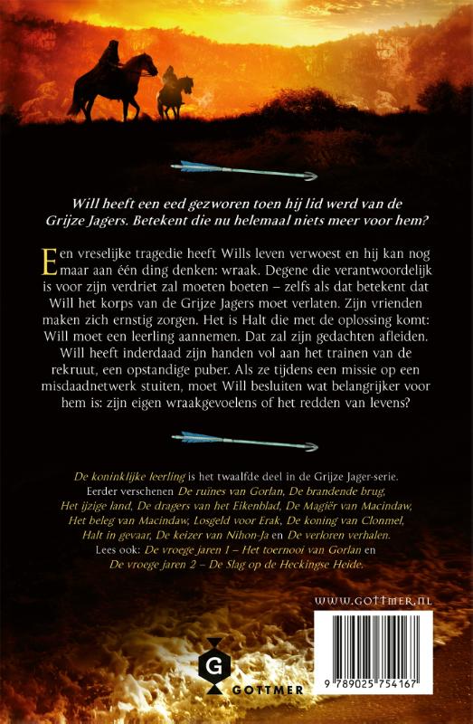 Achterkant van De koninklijke leerling