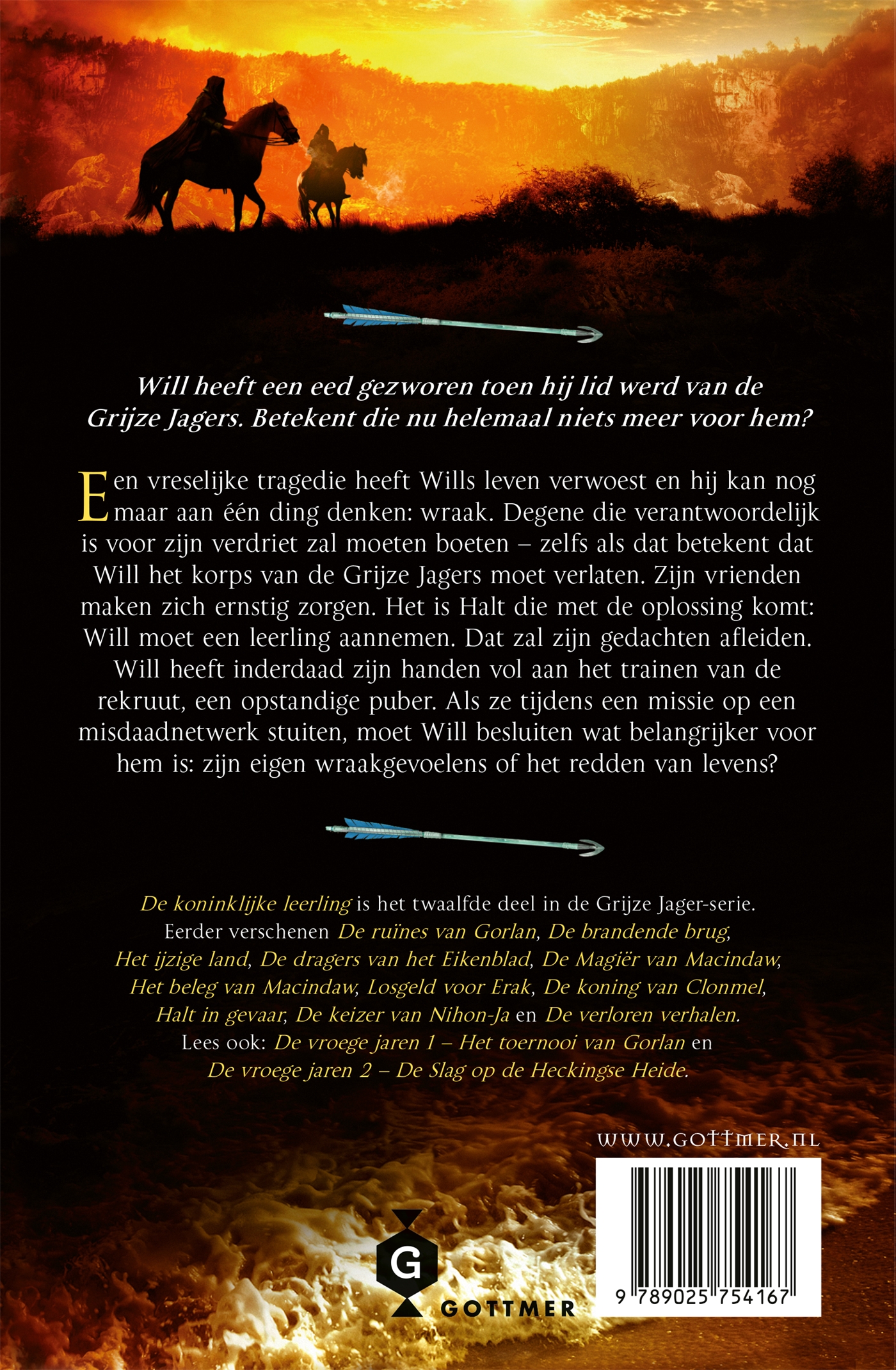Achterkant van De koninklijke leerling