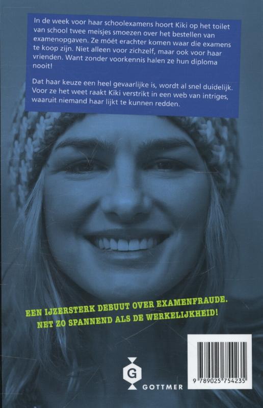 Achterkant van Examendeal