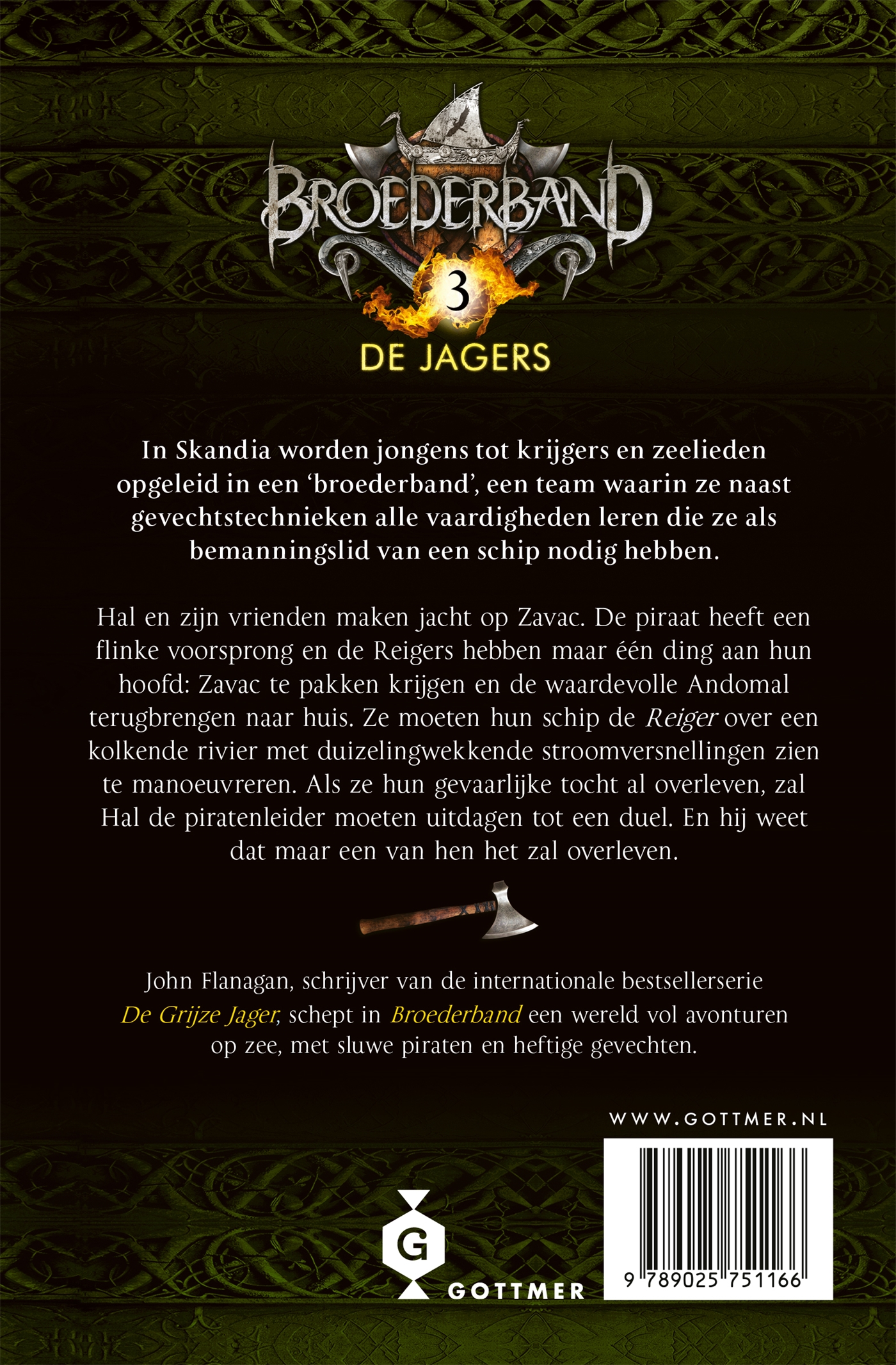 Achterkant van De jagers