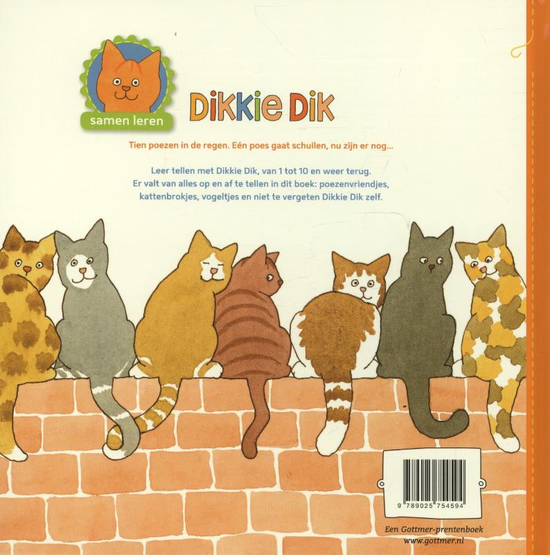 Achterkant van Dikkie Dik telt voor tien