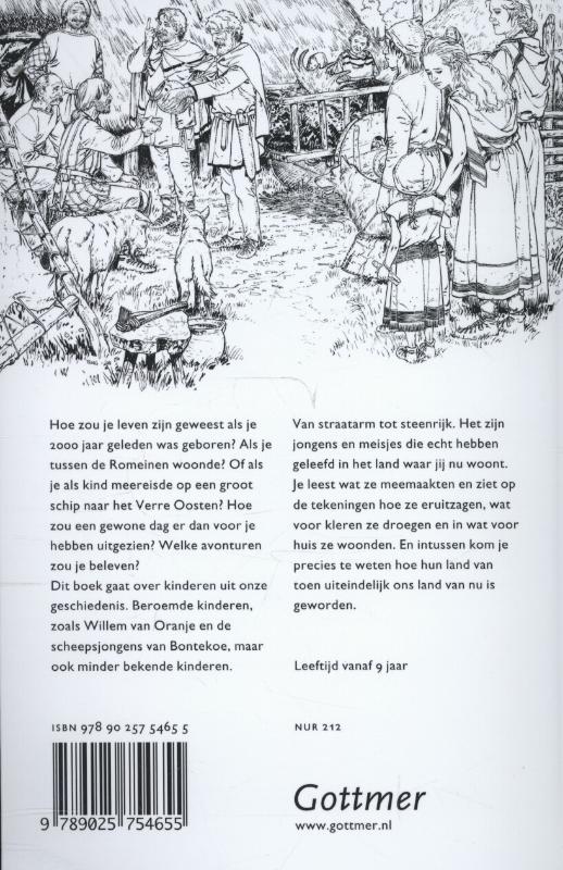 Achterkant van Kinderen van Nederland