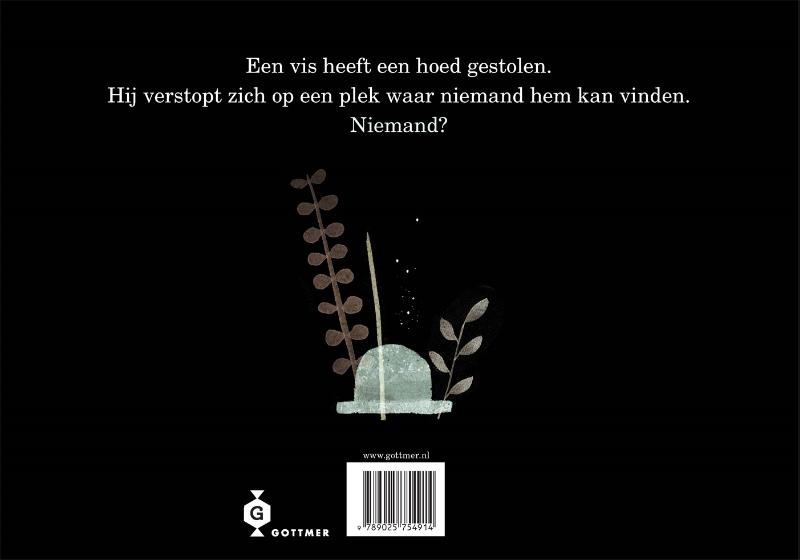 Achterkant van Deze hoed is niet van mij