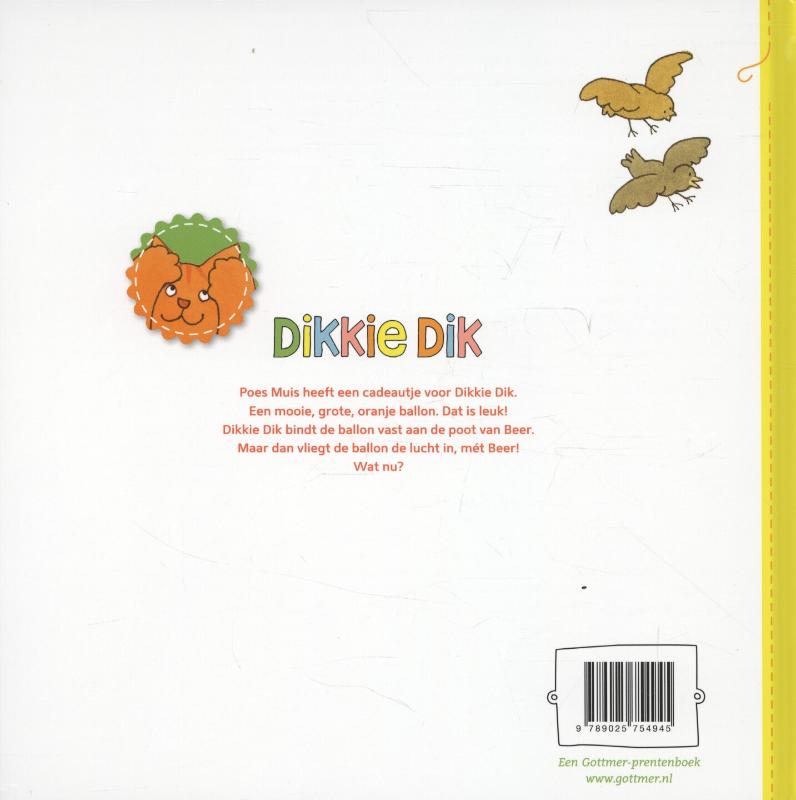 Achterkant van De ballon