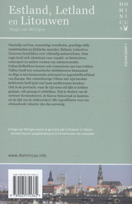 Achterkant van Estland, Letland en Litouwen