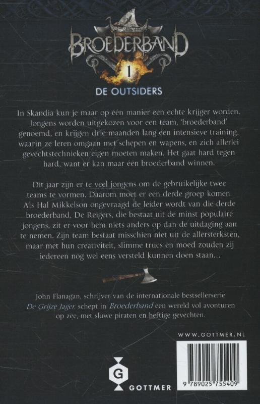 Achterkant van De outsiders