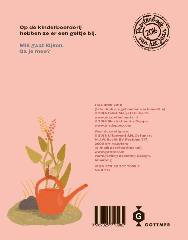 Achterkant van We hebben er een geitje bij!