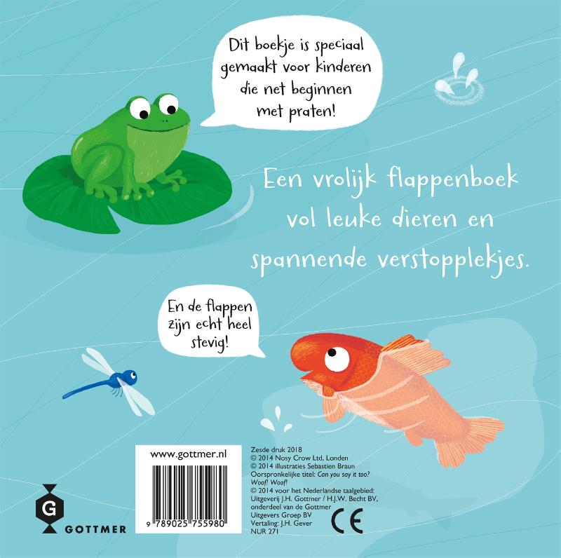 Achterkant van Woef! woef!