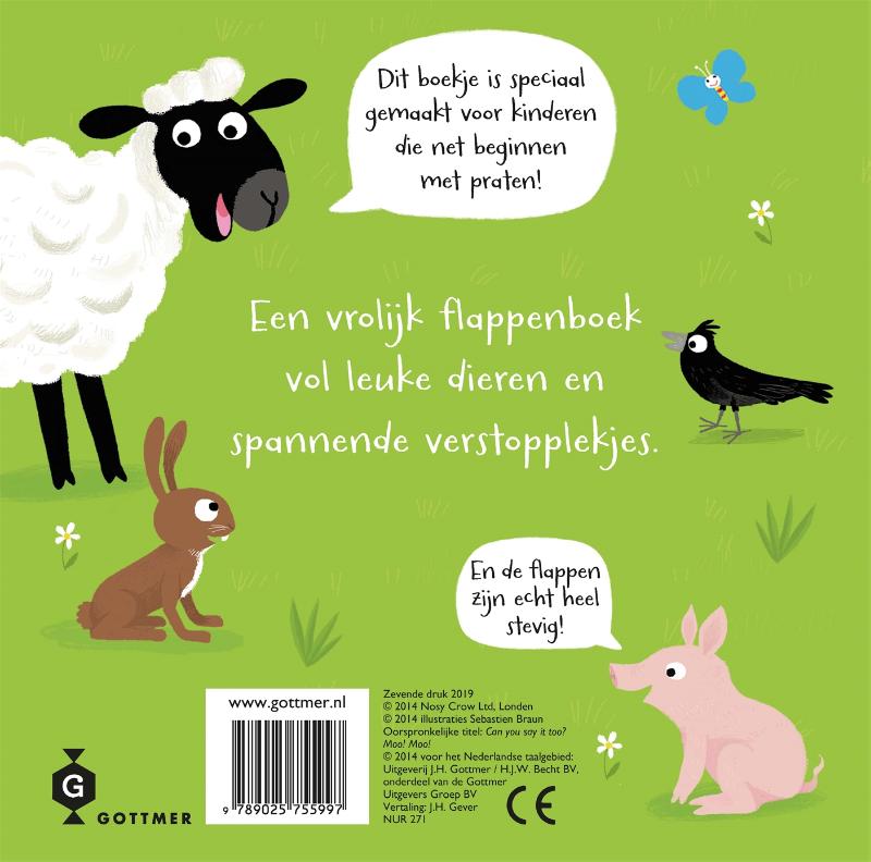 Achterkant van Boe! Boe!
