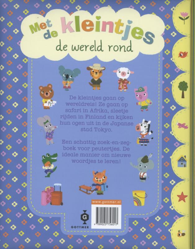 Achterkant van Met de kleintjes de wereld rond