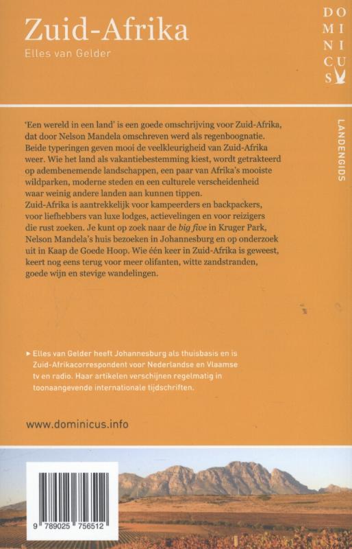 Achterkant van Zuid-Afrika
