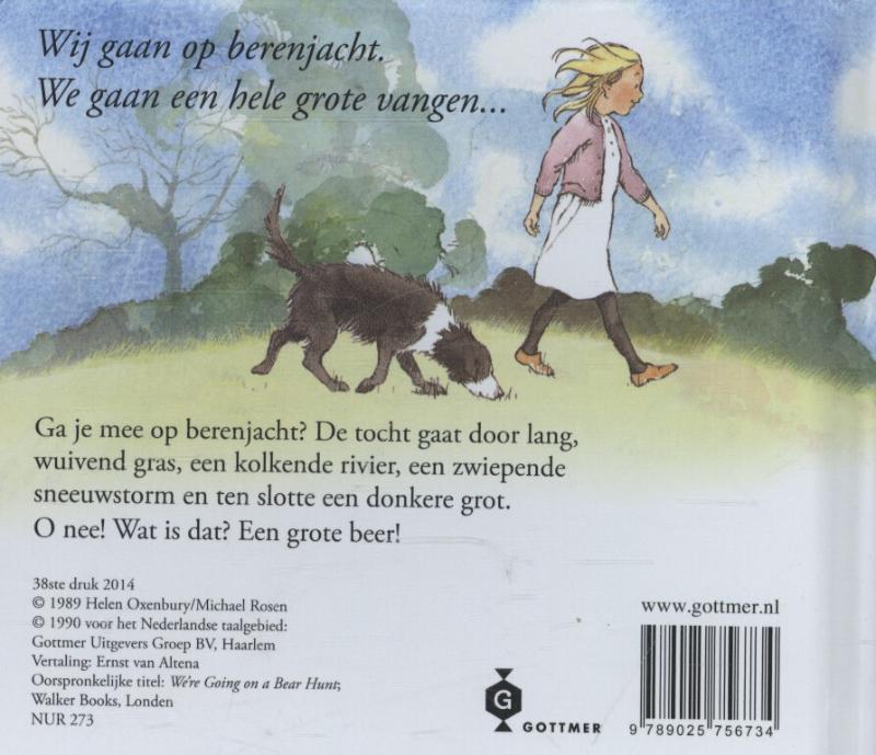 Achterkant van Wij gaan op berenjacht