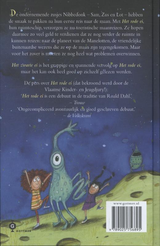Achterkant van Het zwarte ei