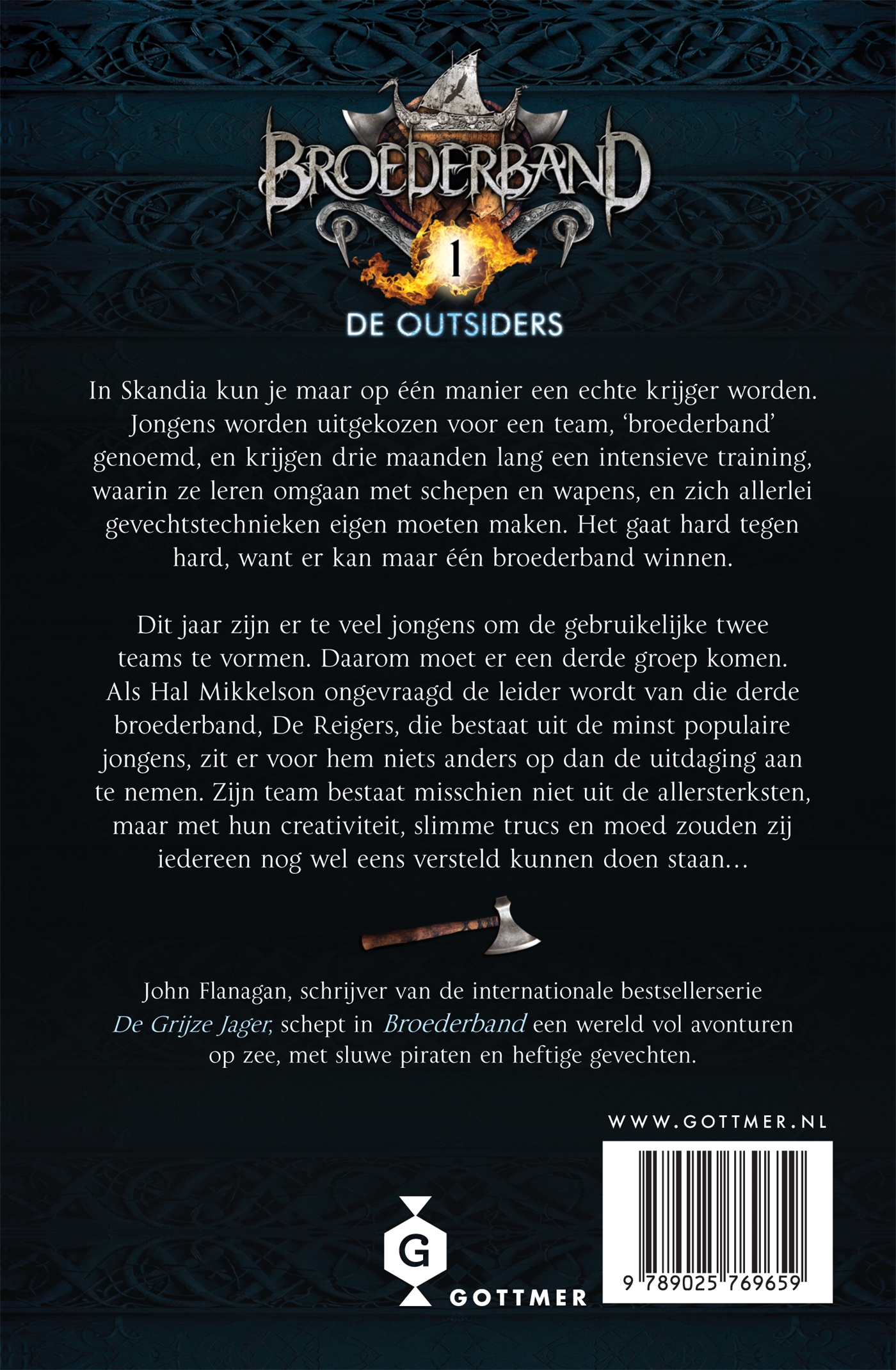 Achterkant van De outsiders