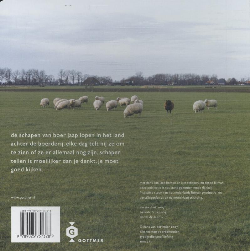 Achterkant van Schapen tellen