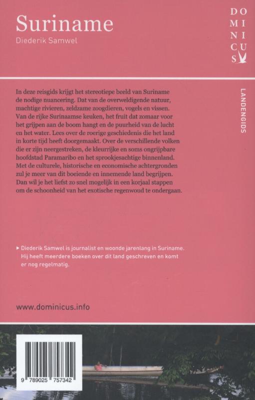 Achterkant van Suriname