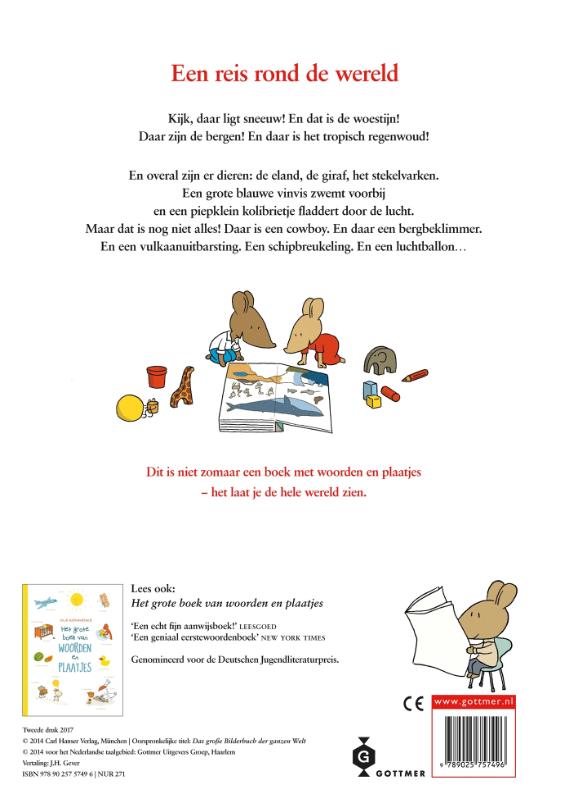 Achterkant van Het grote boek van de hele wereld