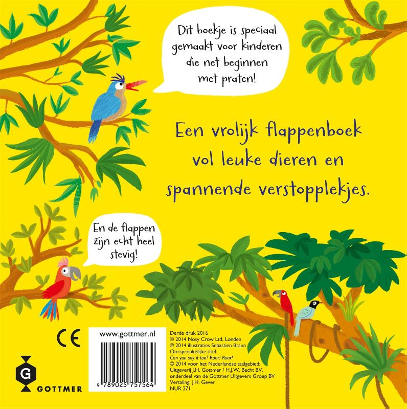 Achterkant van Brul! Brul!