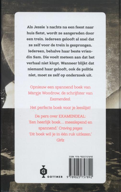 Achterkant van Geraakt