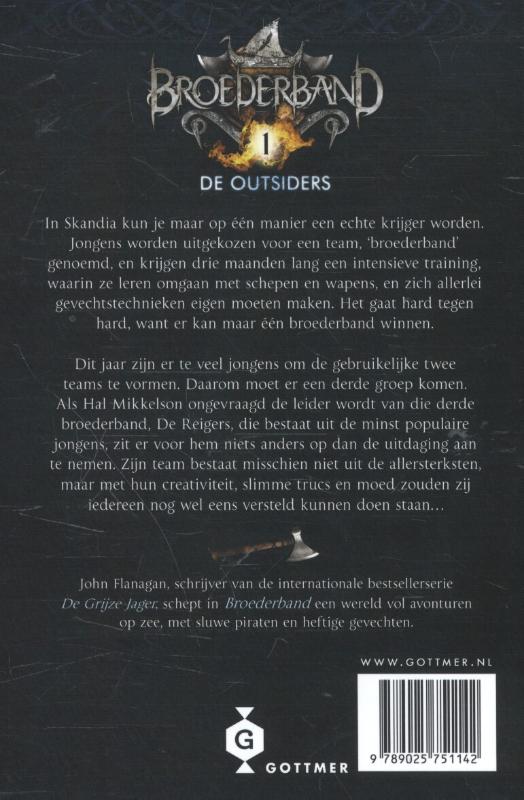 Achterkant van De outsiders