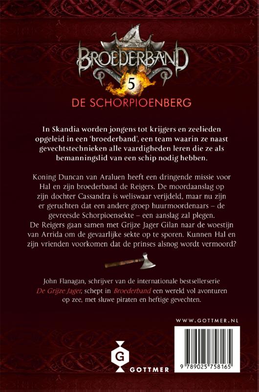 Achterkant van De schorpioenberg