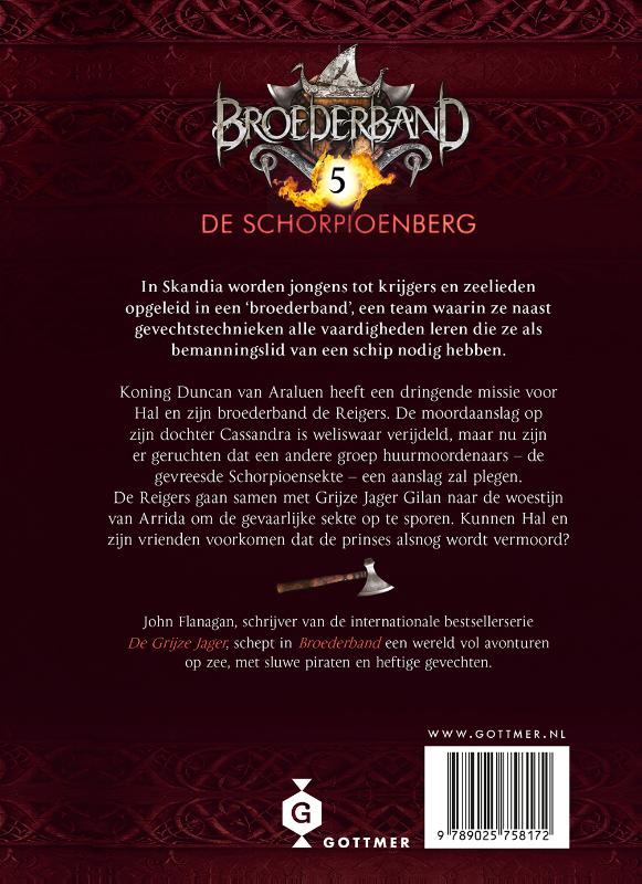 Achterkant van De schorpioenberg