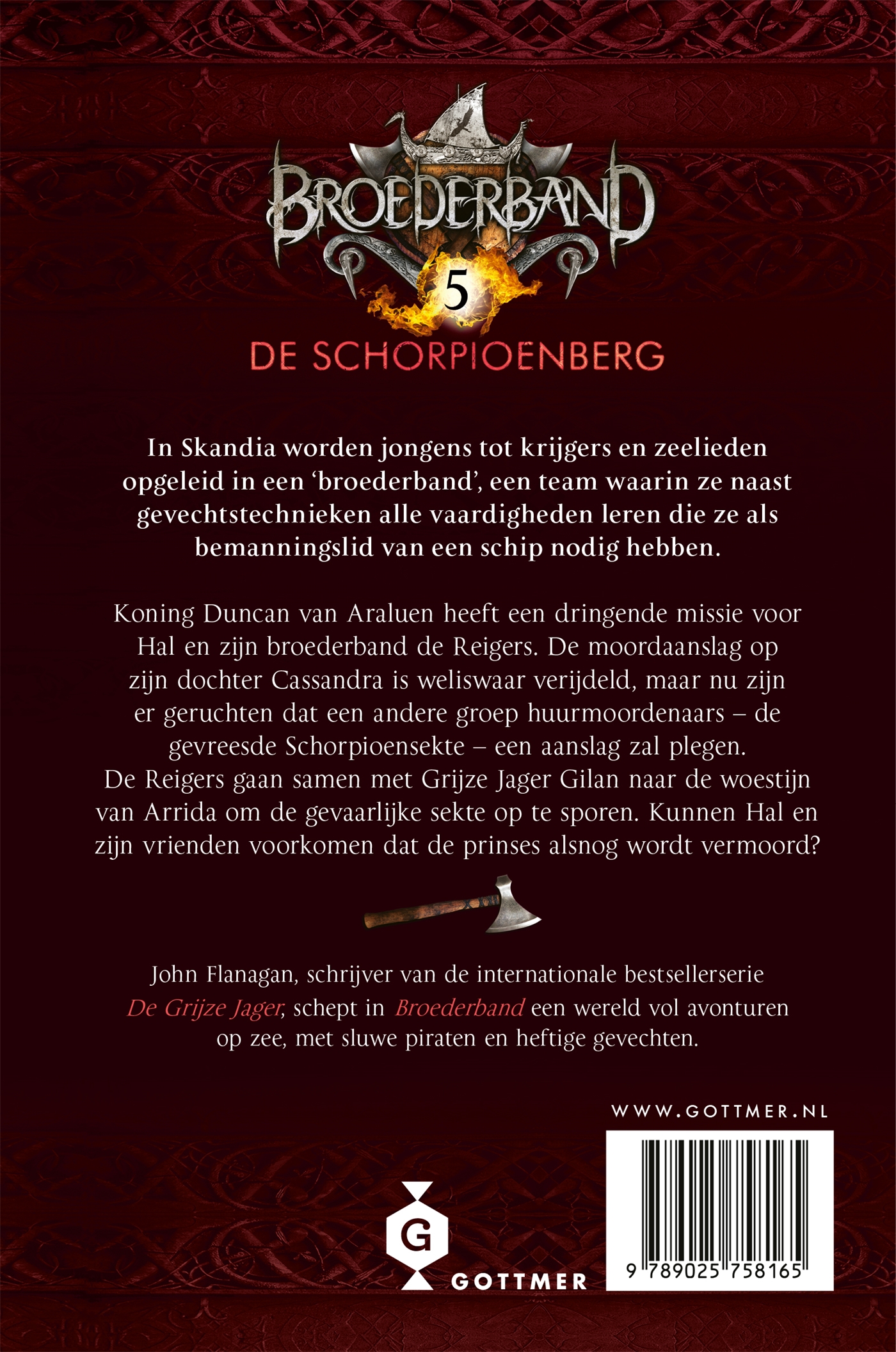 Achterkant van De schorpioenberg