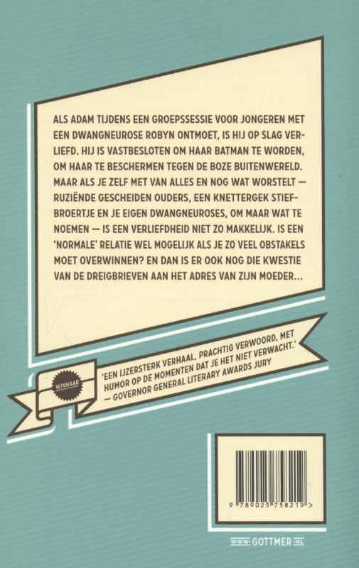 Achterkant van De onverwachte held van kamer 13B