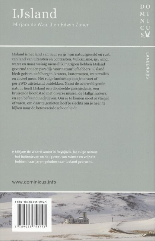 Achterkant van IJsland