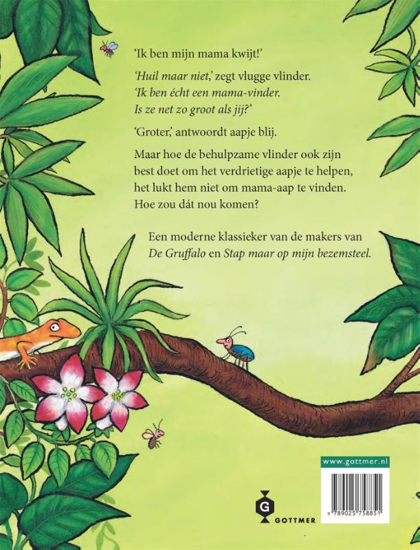 Achterkant van Mijn mama heeft geen slurf