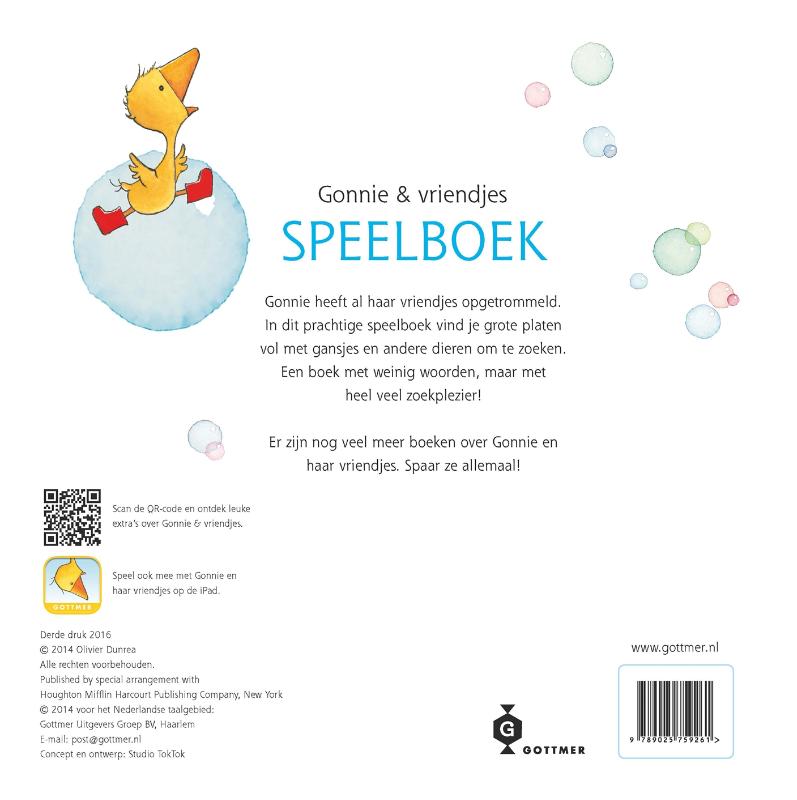 Achterkant van Speelboek
