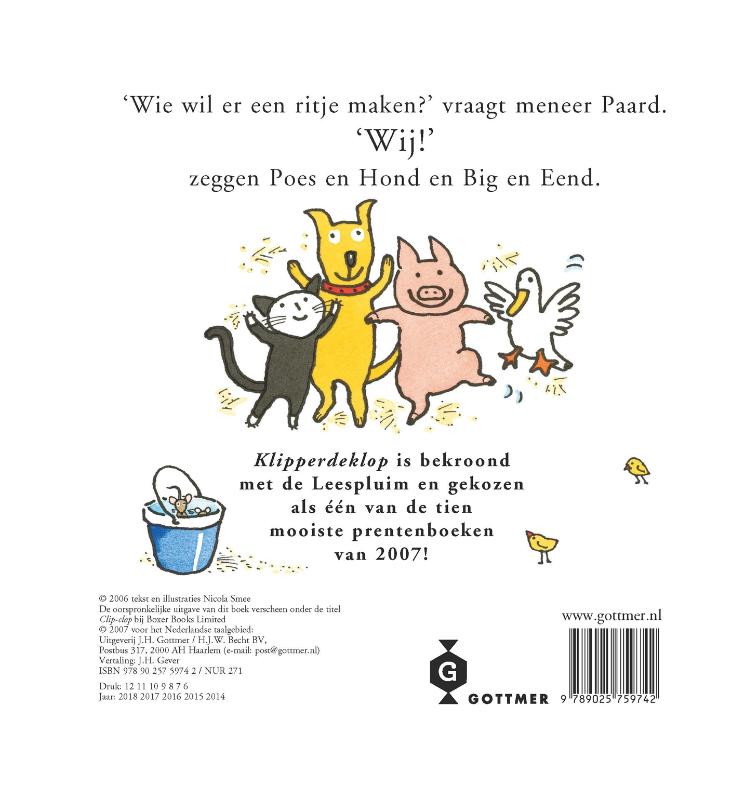 Achterkant van Klipperdeklop