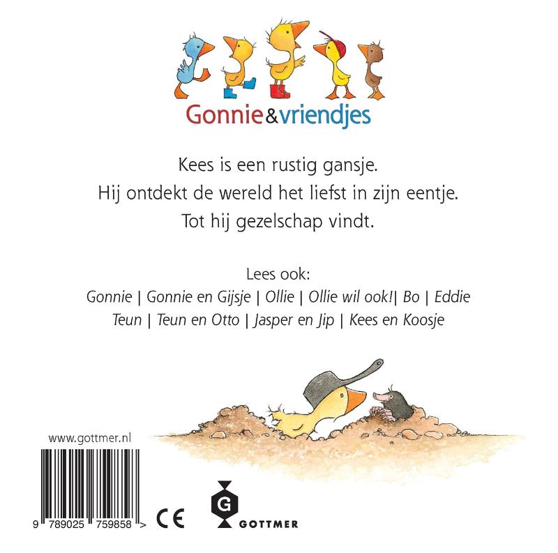 Achterkant van Kees