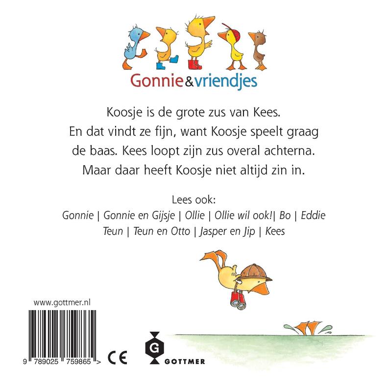 Achterkant van Kees en Koosje