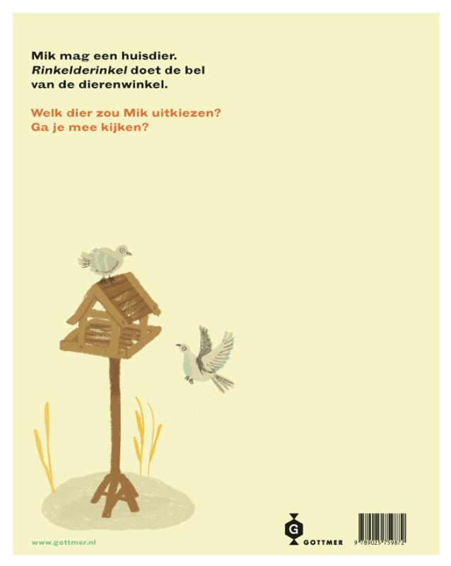 Achterkant van Dag meneer, hebt u een hond?