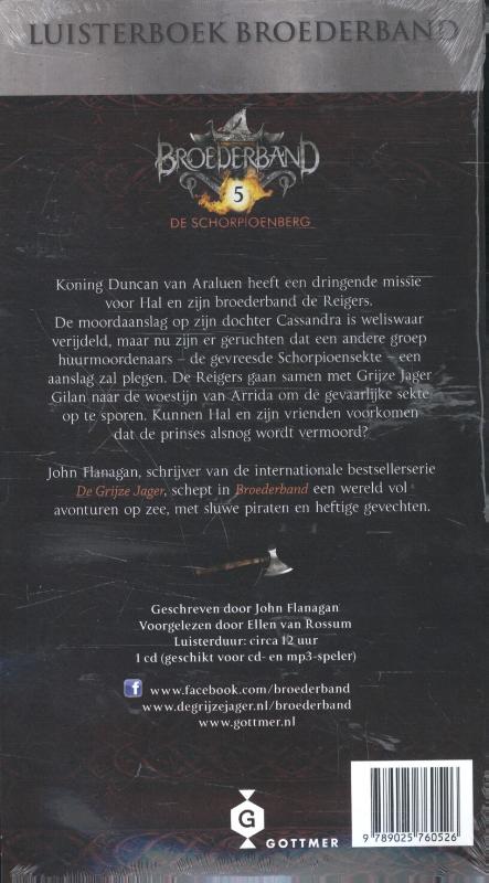 Achterkant van De schorpioenberg