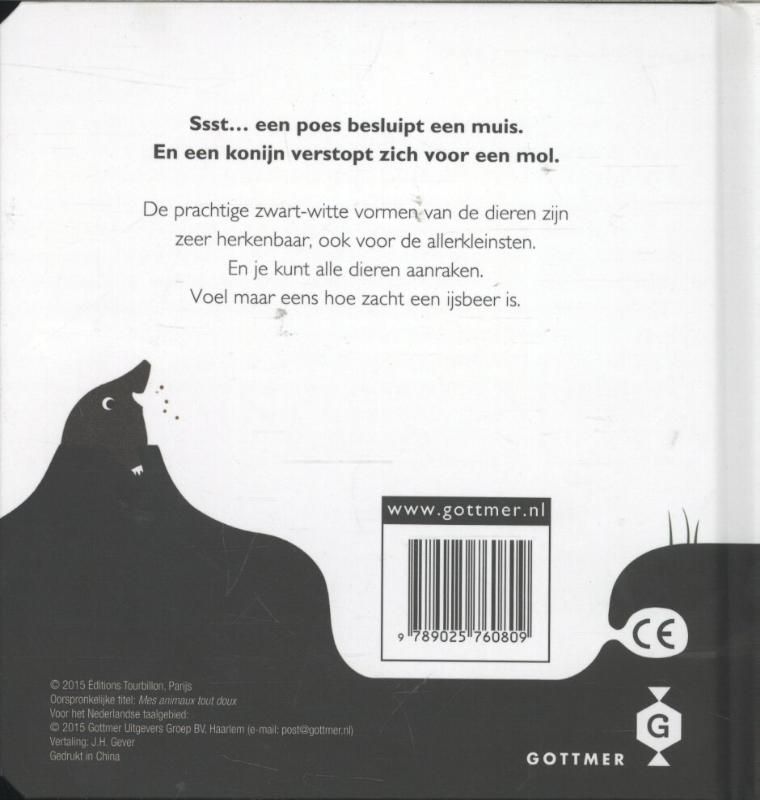 Achterkant van Ik voel, ik voel... een beer
