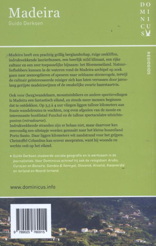 Achterkant van Madeira