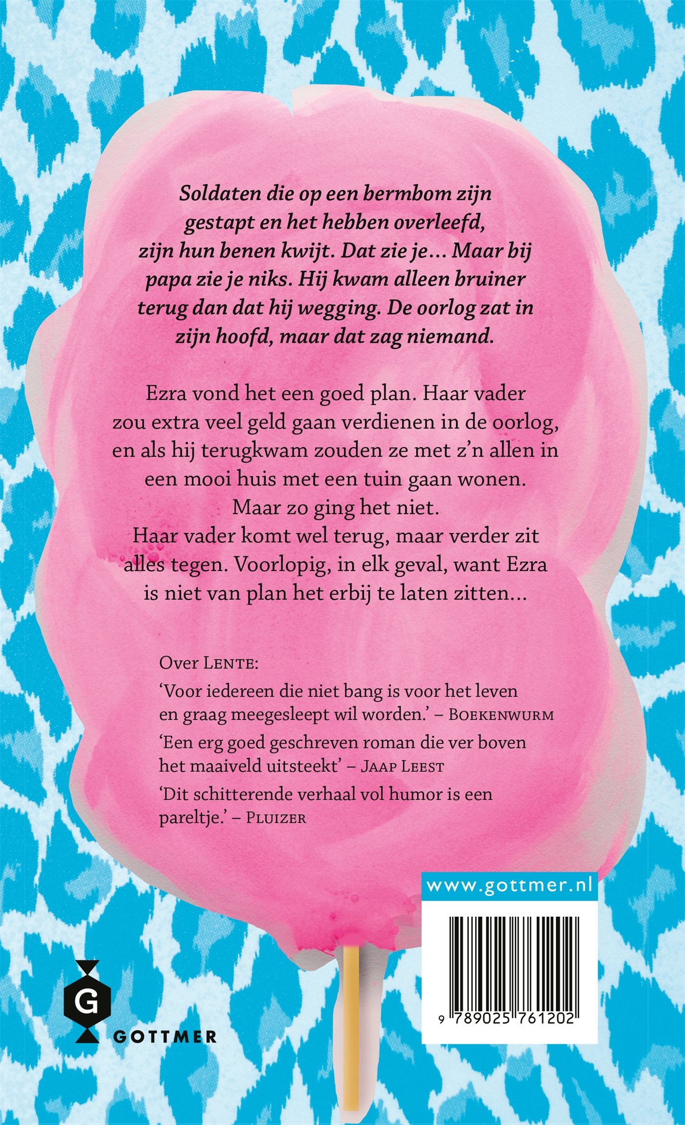 Achterkant van Suikerspin