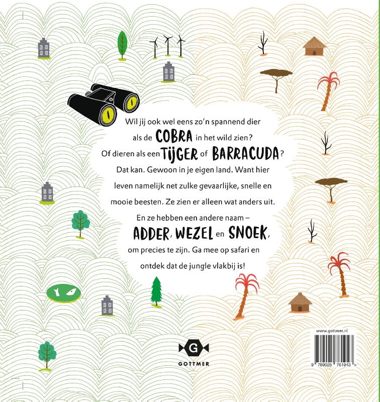 Achterkant van Zij de cobra? Wij de adder!