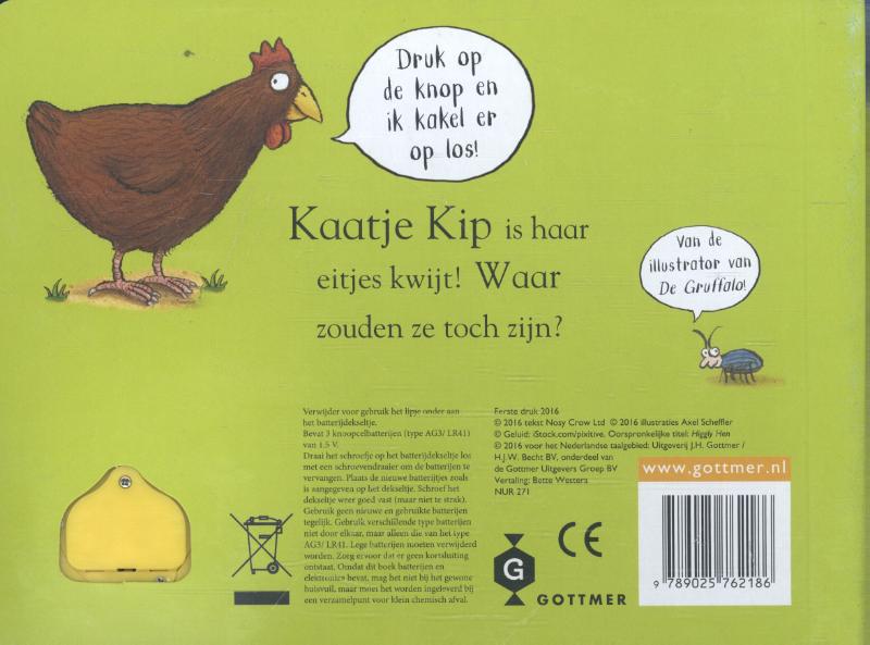 Achterkant van Kaatje Kip