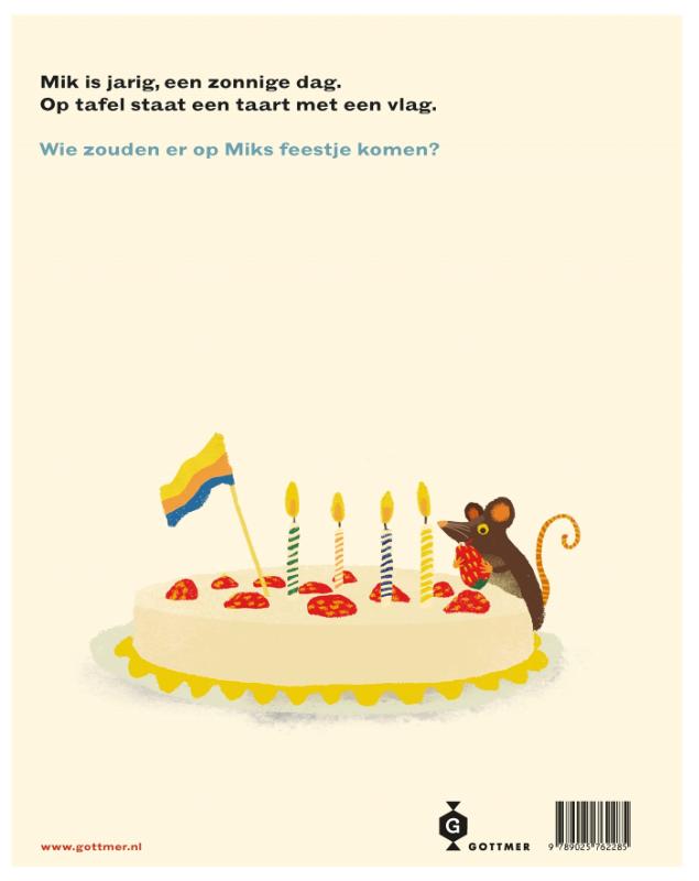 Achterkant van Beestje, kom je op mijn feestje?