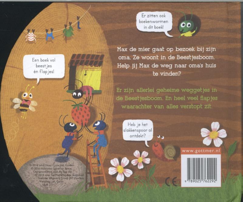 Achterkant van De beestjesboom