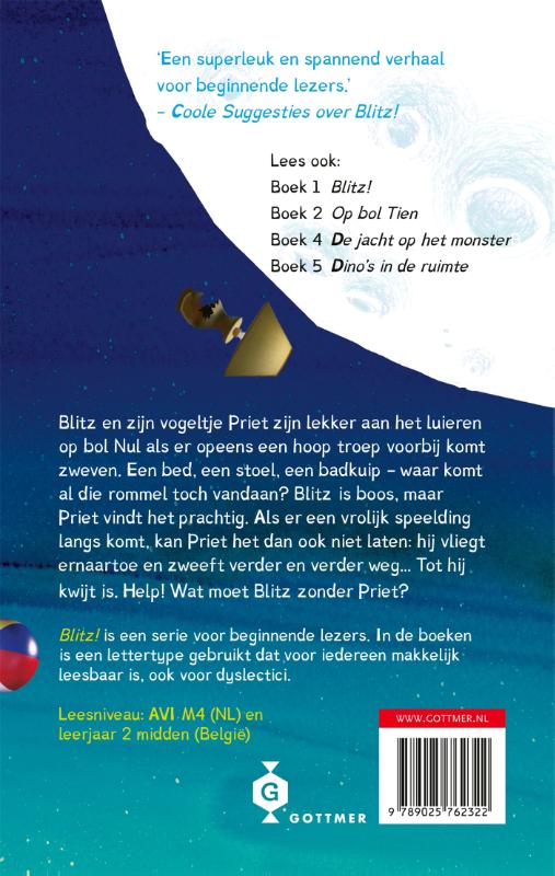 Achterkant van Troep in de ruimte