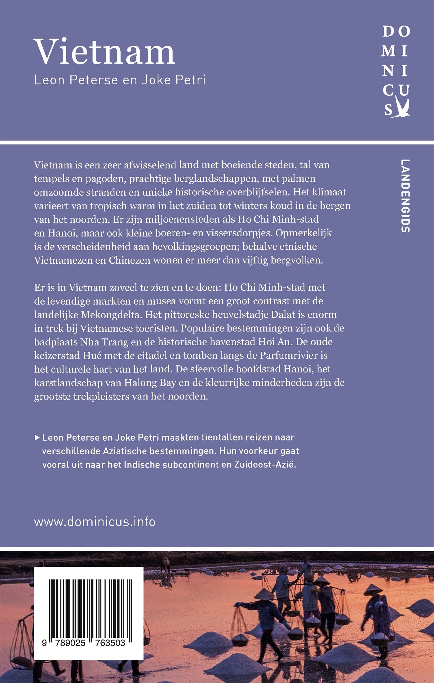 Achterkant van Vietnam